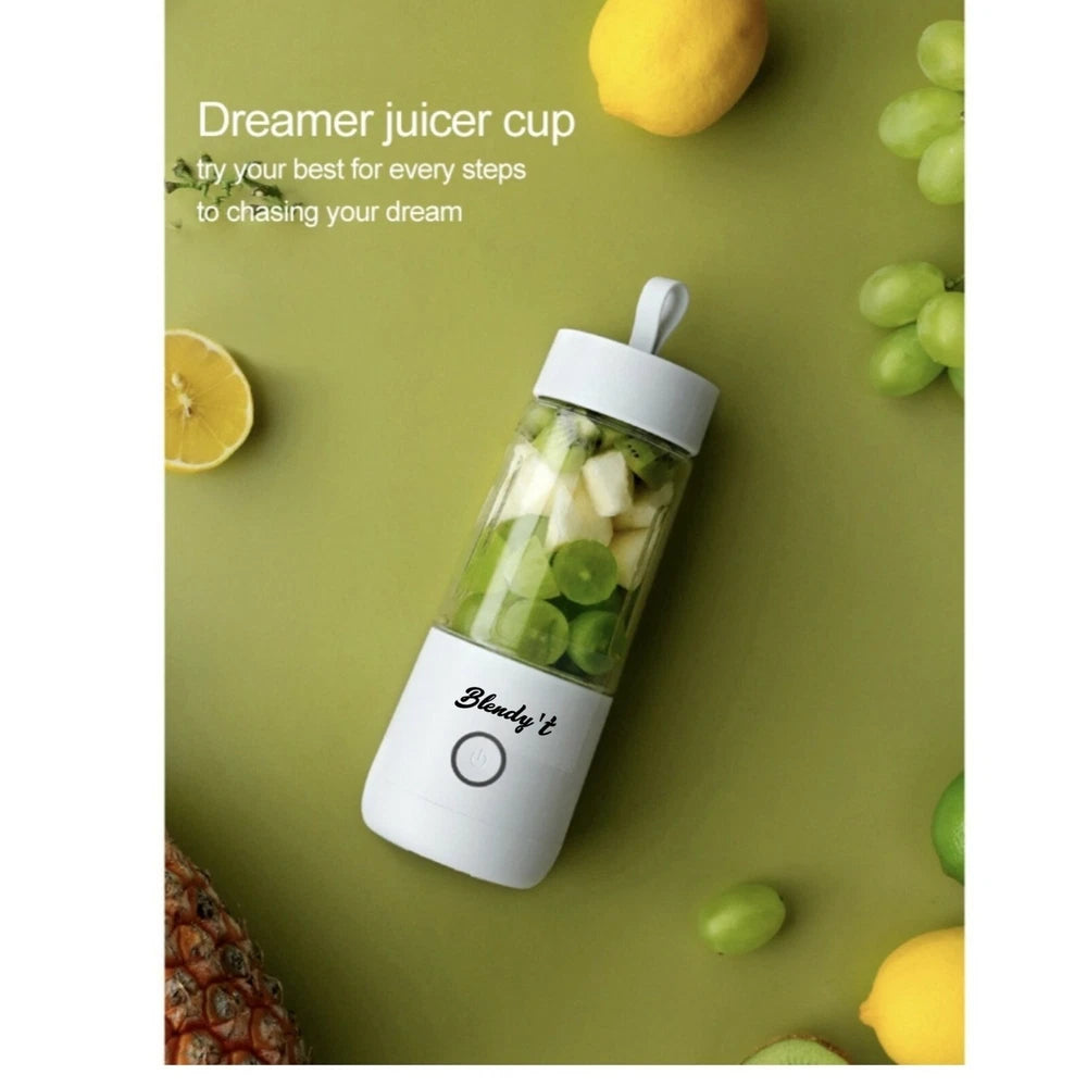 Blendy't 350ml Portable Mini Juice blender,USB Juicer Cup Smoothie Shaker UK