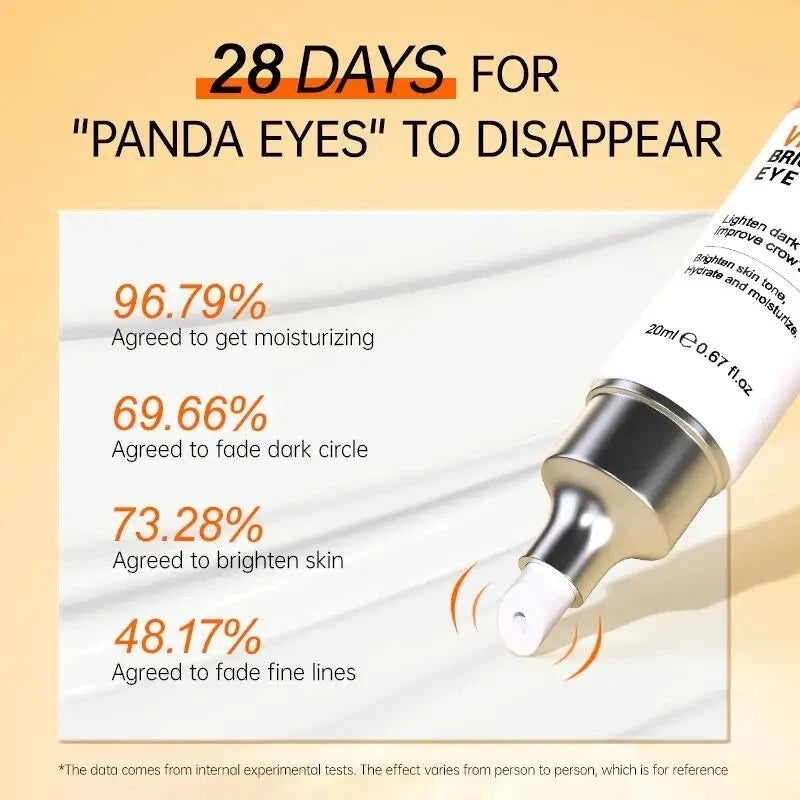 Vitamin C Serum Eye Cream Remove Bags Dark Circles Lift Brightening Anti Aging