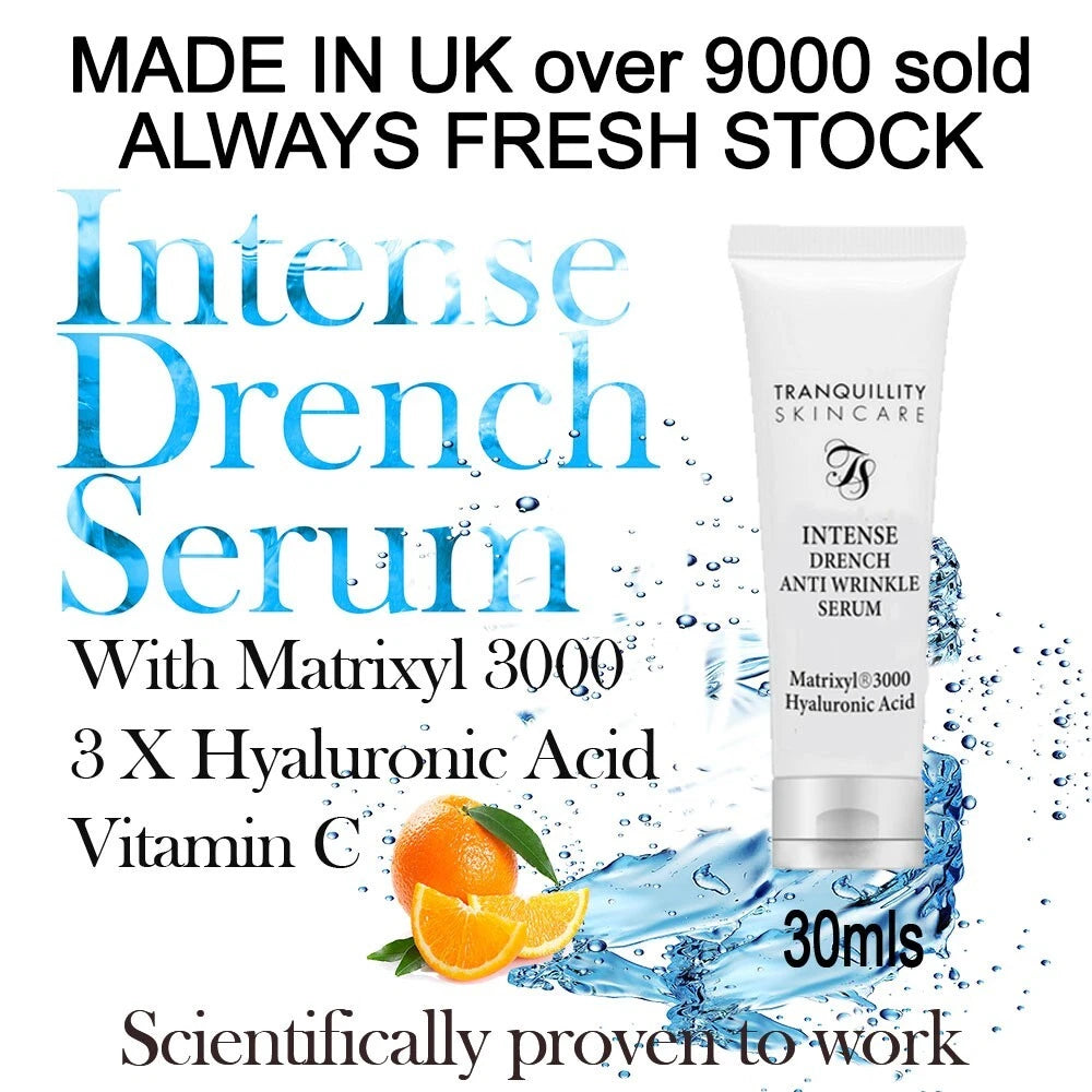 Strong Anti Wrinkle Serum with MATRIXYL 3000 HYALURONIC ACID VIT C ANTI AGEING