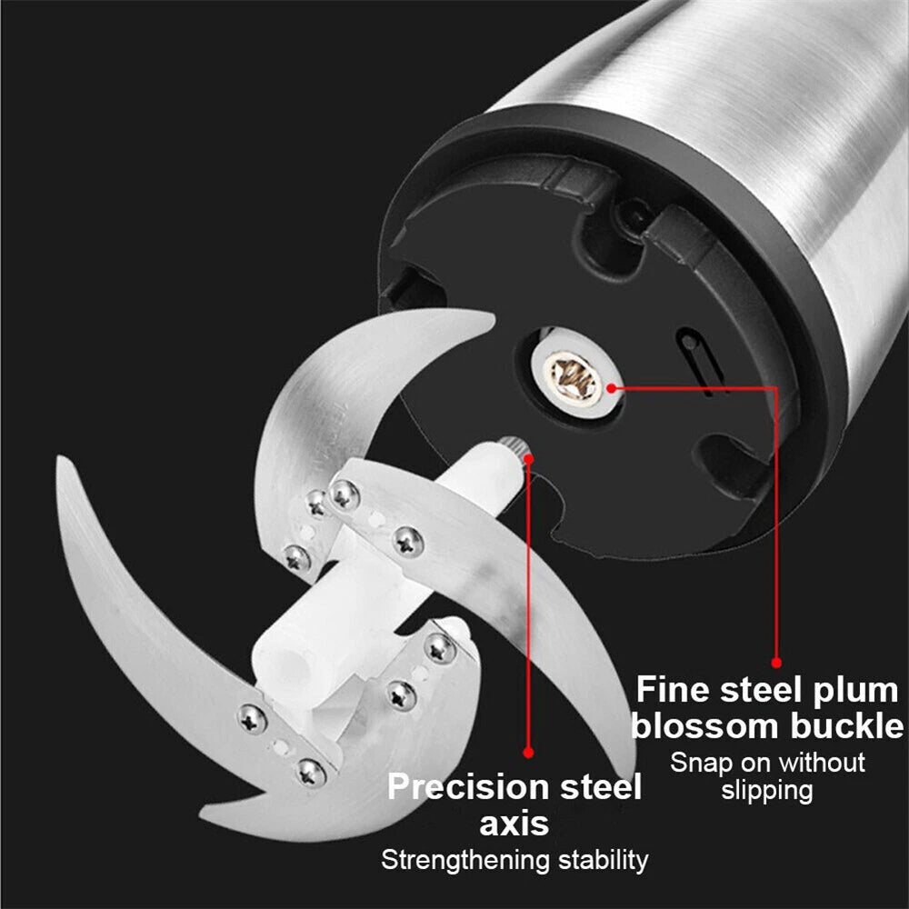 2L Electric Meat Grinder Mincer Mixer Home Blender Mini Food Chopper Processor