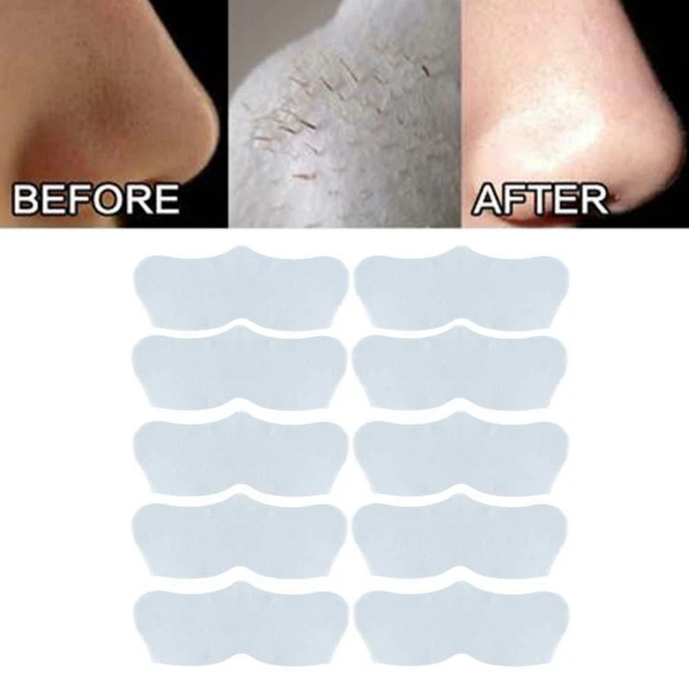 10pcs Nose Pore Strips Blackhead Removal Unclog Pores Smooth Deep Cleansing NEW