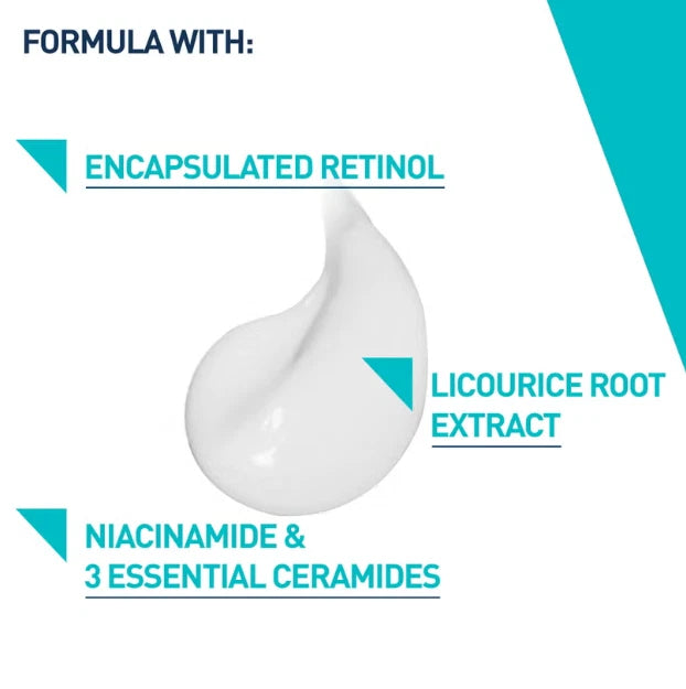 2X CeraVe Skin Renewing Retinol Resurfacing Hydrating Acid Serum Cream 30ml UK