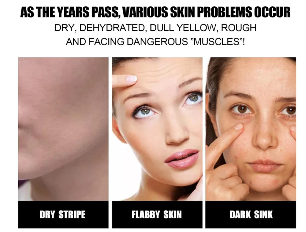 Instant Face Lift Cream, Face, Neck, Eye Tightening & Lifting Serum, Smooth