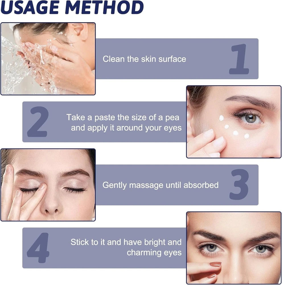 Under Eye Lifting Cream Firming Line Smoothing Dark Circles Puffy Eye Bags