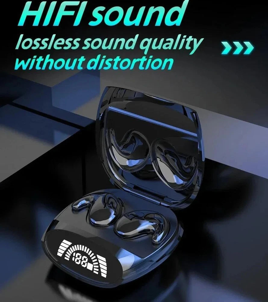 Wireless Bluetooth Earbuds Invisible Sleep Earphones Noise Cancelling TWS