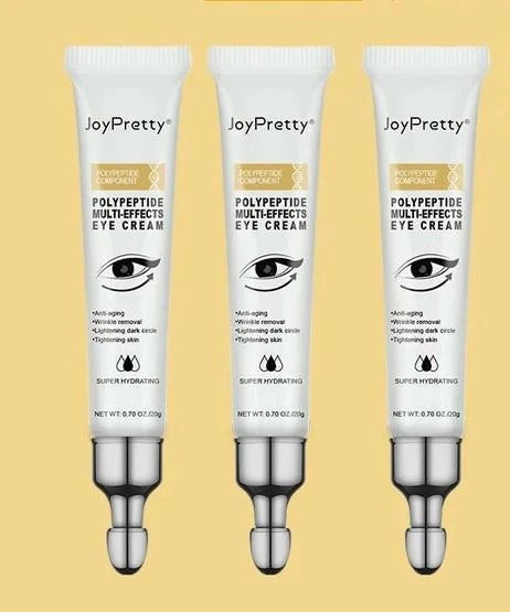 2PC Instant Remove Wrinkle Eye Cream Eye Bags Dark Circles Anti Puffiness Serum