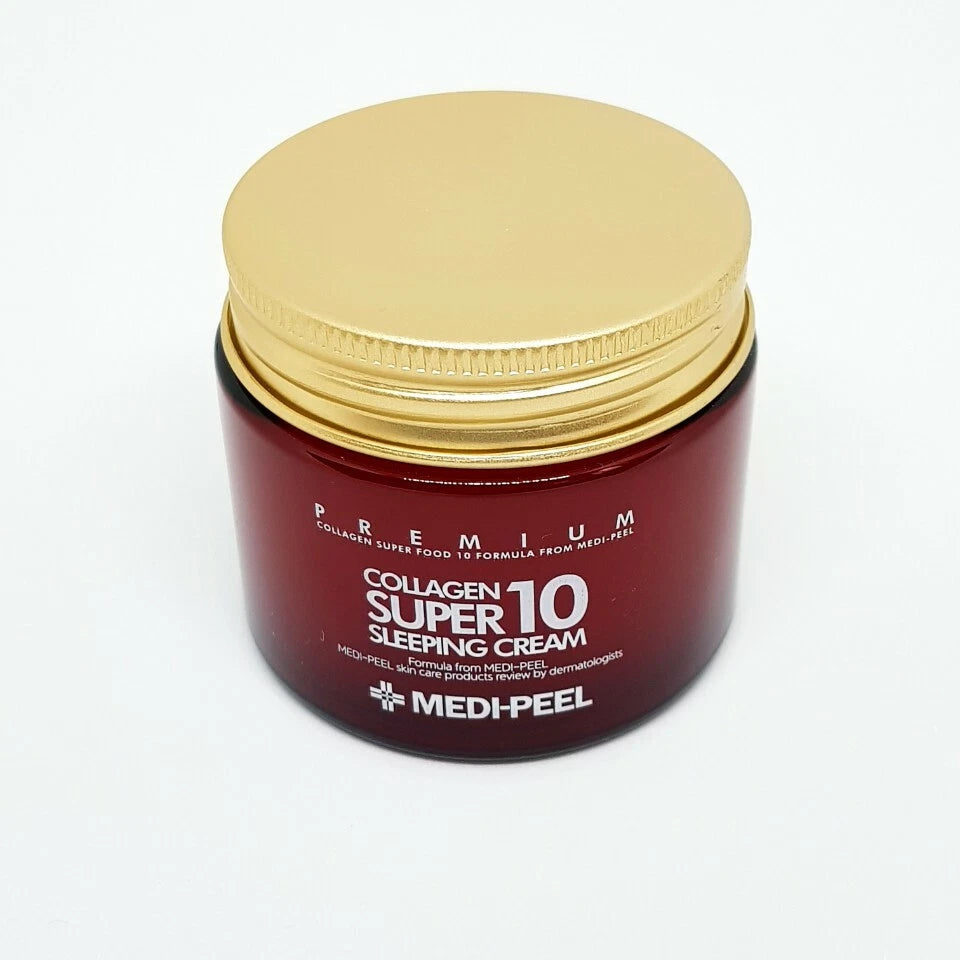 MEDI PEEL Collagen Super 10 Sleeping Cream 70ml Anti-Wrinkle K-Beauty