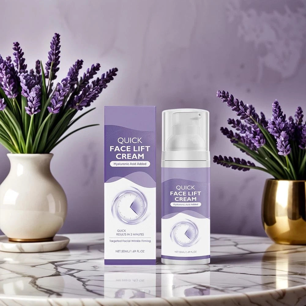 Face Lift Cream Serum Anti Ageing Moisturiser Hyaluronic Acid Added Tighte *