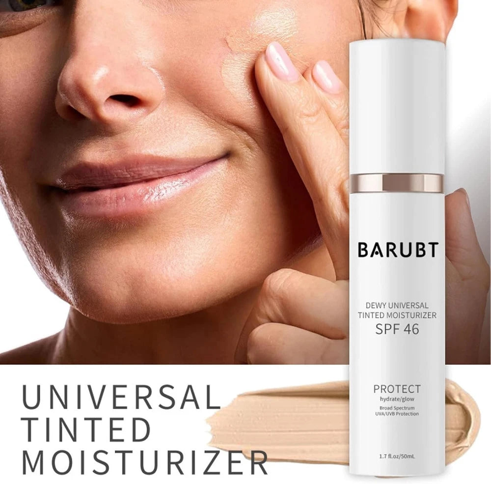 BARUBT Tinted Face Moisturizer with SPF46 Sunscreen Skin Care 50ml