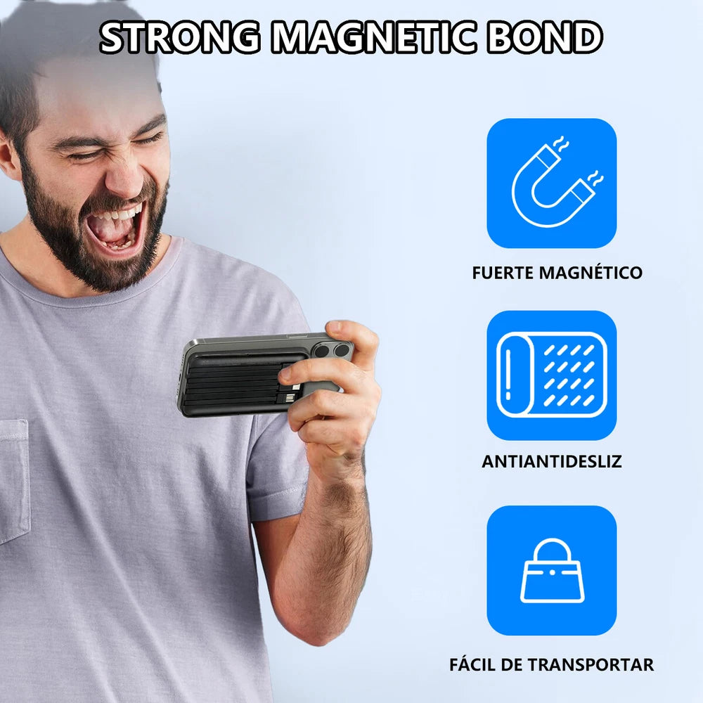 9000000mAh Power Bank Magsafe Magnetic USB Fast Charger Battery Pack  for Phone