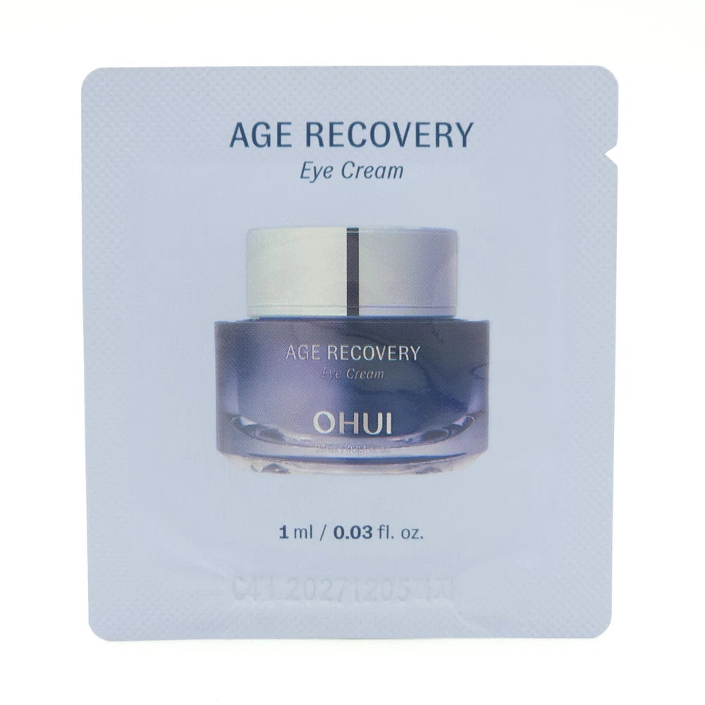 O HUI Age Recovery Eye Cream 1ml x 60pcs Anti Wrinkle Firming Elastic K-Beauty