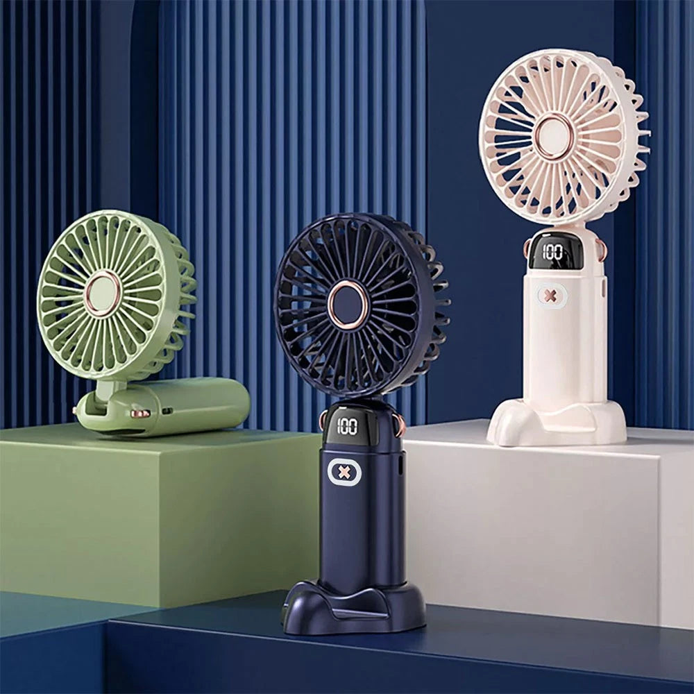 Neck Fan USB Portable Neck Fan Rechargeable Portable Cooler Neckband Bladeless~