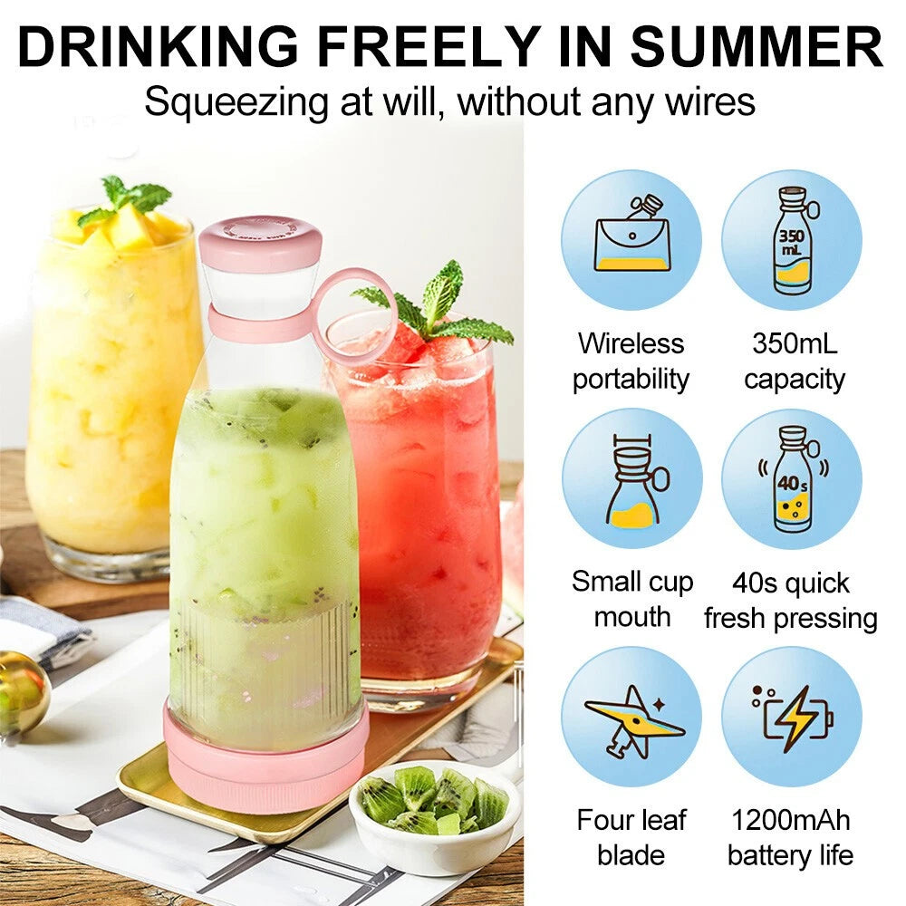Portable Blender Personal Bottle Powerful Mini Fresh Juice,Blender Juicing Cup