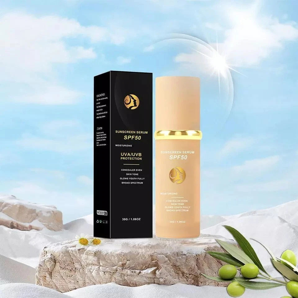 2Pack 4-in-1 Color Changing Foundation SPF50-Concealer, Moisturizer, Sunscreen