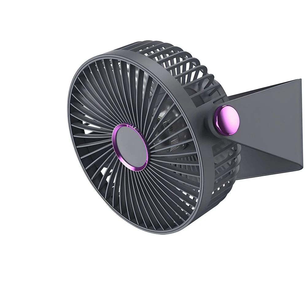 UK 5.9Inch Mini USB Rechargeable Desk Fan Portable Small Quiet Table Cooling Fan