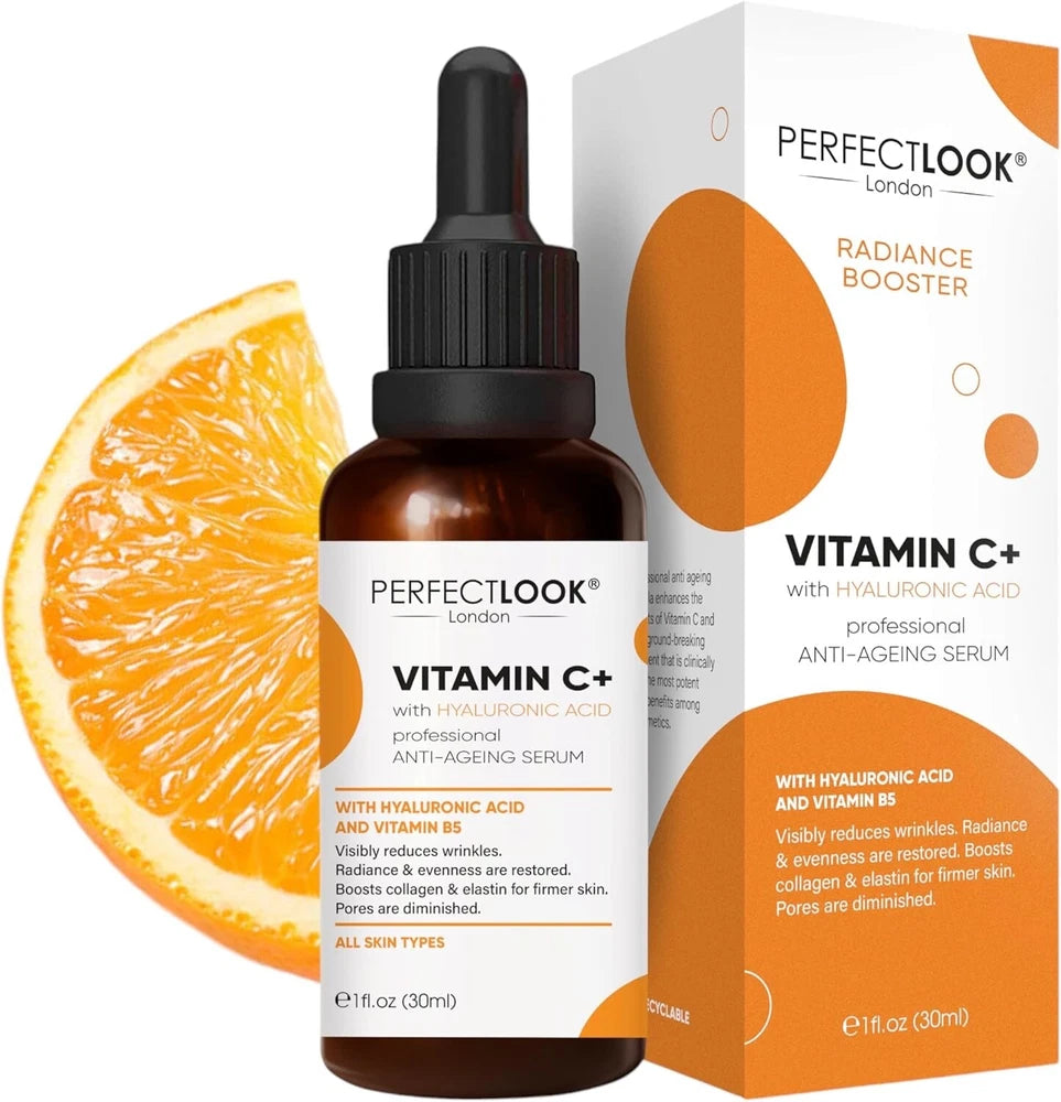 Vitamin C Serum for face 12% with Hyaluronic Acid Vitamin B5 & E Anti-Aging 30ml