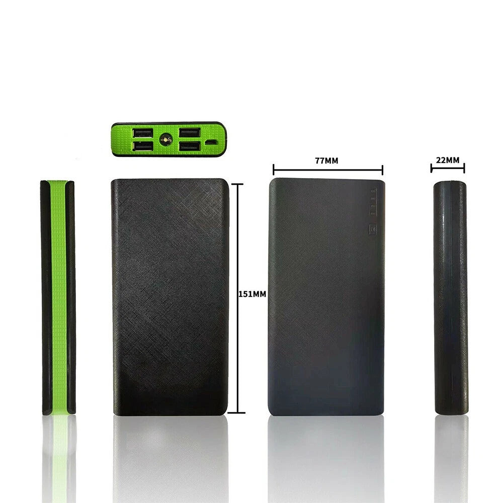 9000000mAh Power Bank Fast Charger Battery Pack Portable 4 USB for Mobile Phone.