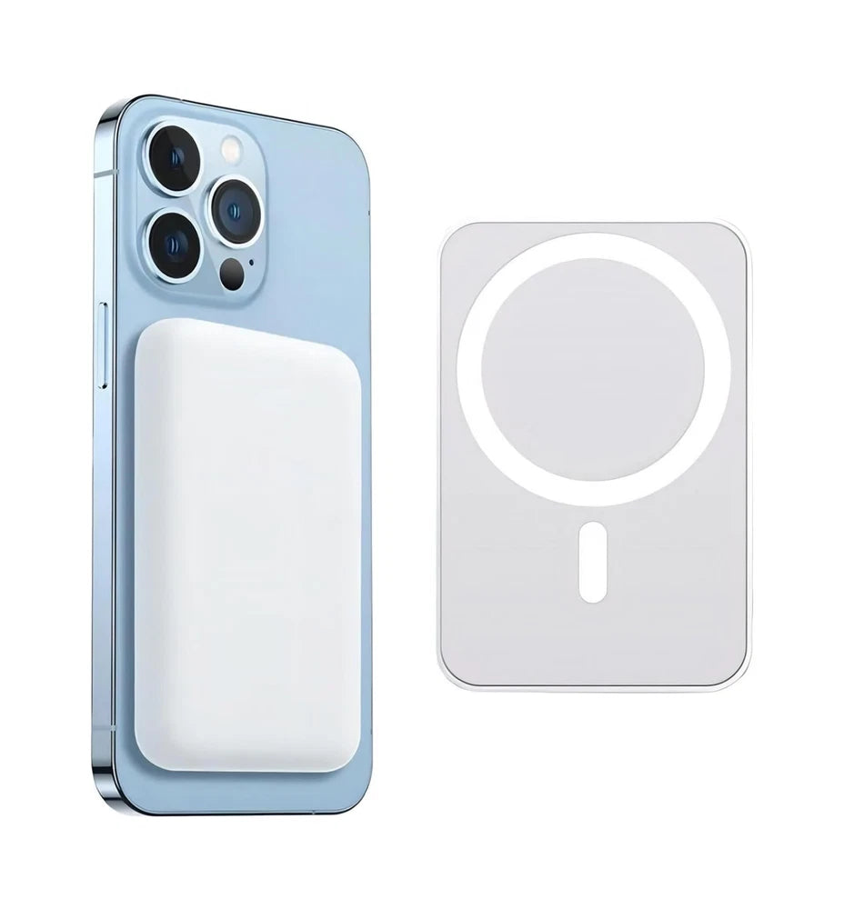 900000mAh Power Bank Magnetic Battery USB Pack Wireless Fast Charger for iPhone
