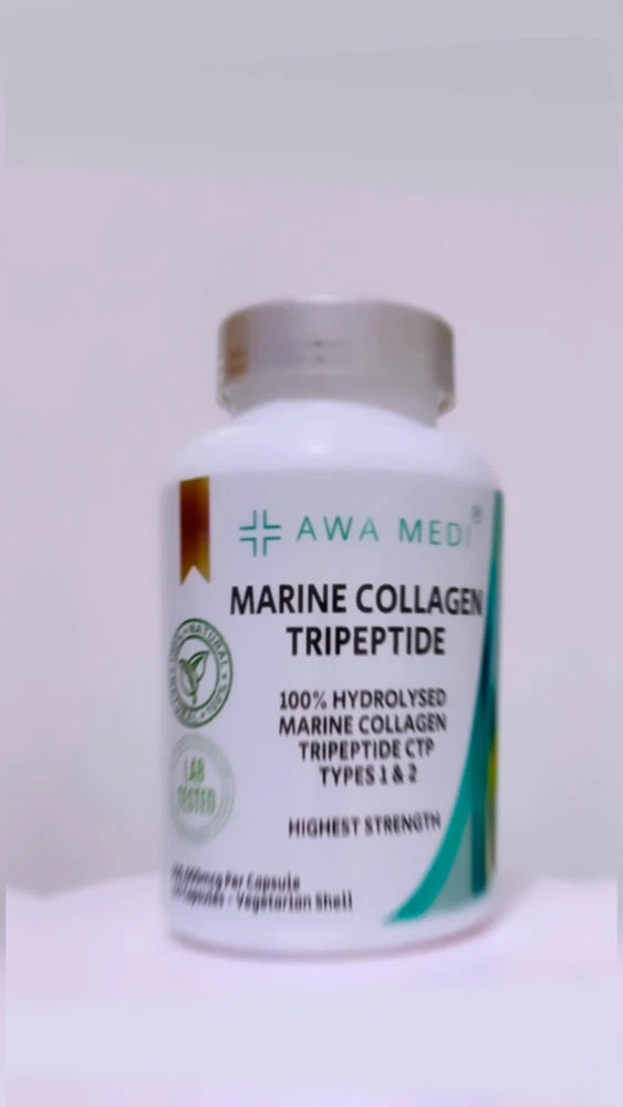 MARINE COLLAGEN CREAM GHK-Cu PEPTIDE ANTI-AGEING ANTI-WRINKLE FACE CREAM BUNDLE