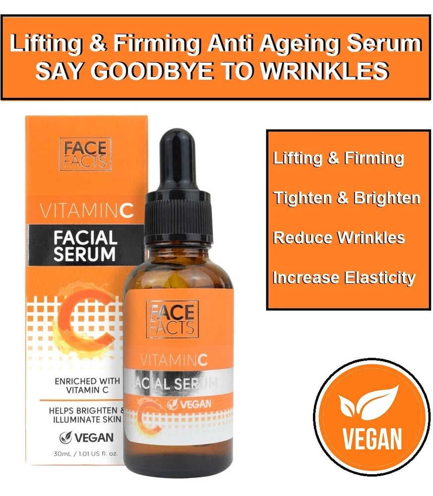 Best VITAMIN C SERUM cream gel Anti Ageing Skin Filler Treatment Reduce Wrinkles