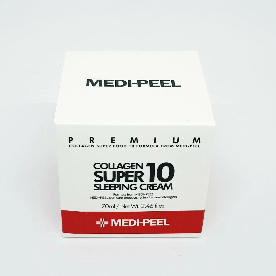 MEDI PEEL Collagen Super 10 Sleeping Cream 70ml Anti-Wrinkle K-Beauty