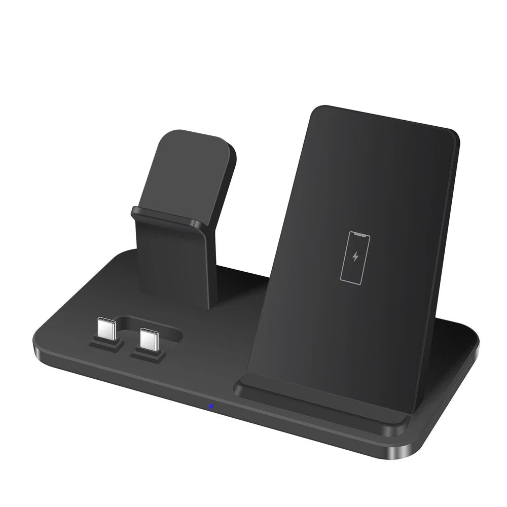 3in1 Fast Wireless Charger Dock Station For Samsung Galaxy S25 S24 Watch 7 6 5 4