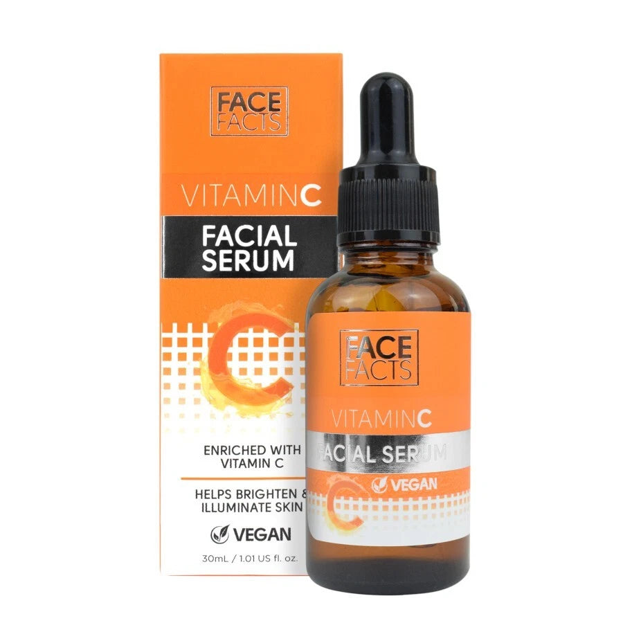 Face Facts Vitamin C Facial Serum For  Brighten & Moisturise Skin Care  - 30ml