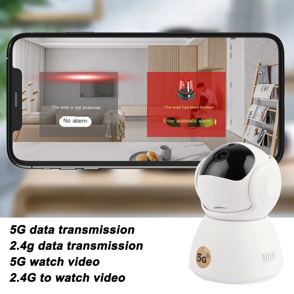5G 1080P IP Camera Wireless WIFI Indoor CCTV HD PTZ Smart Home Security IR Cam