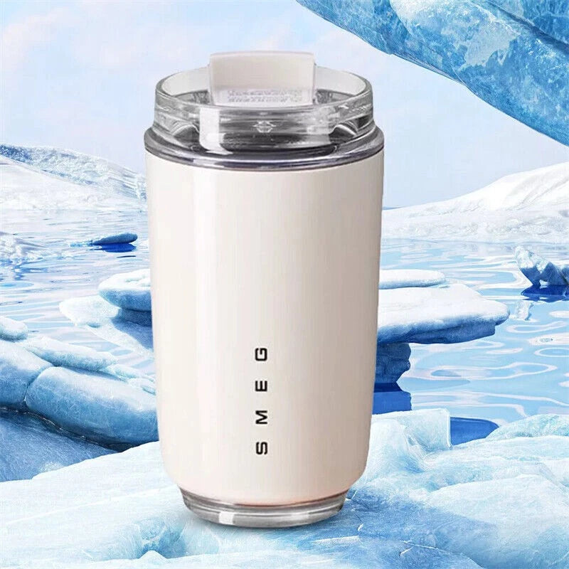 Smeg Coffee Mug Stainless Steel Travel Water Bottle Insulated Cup 8 Colors
