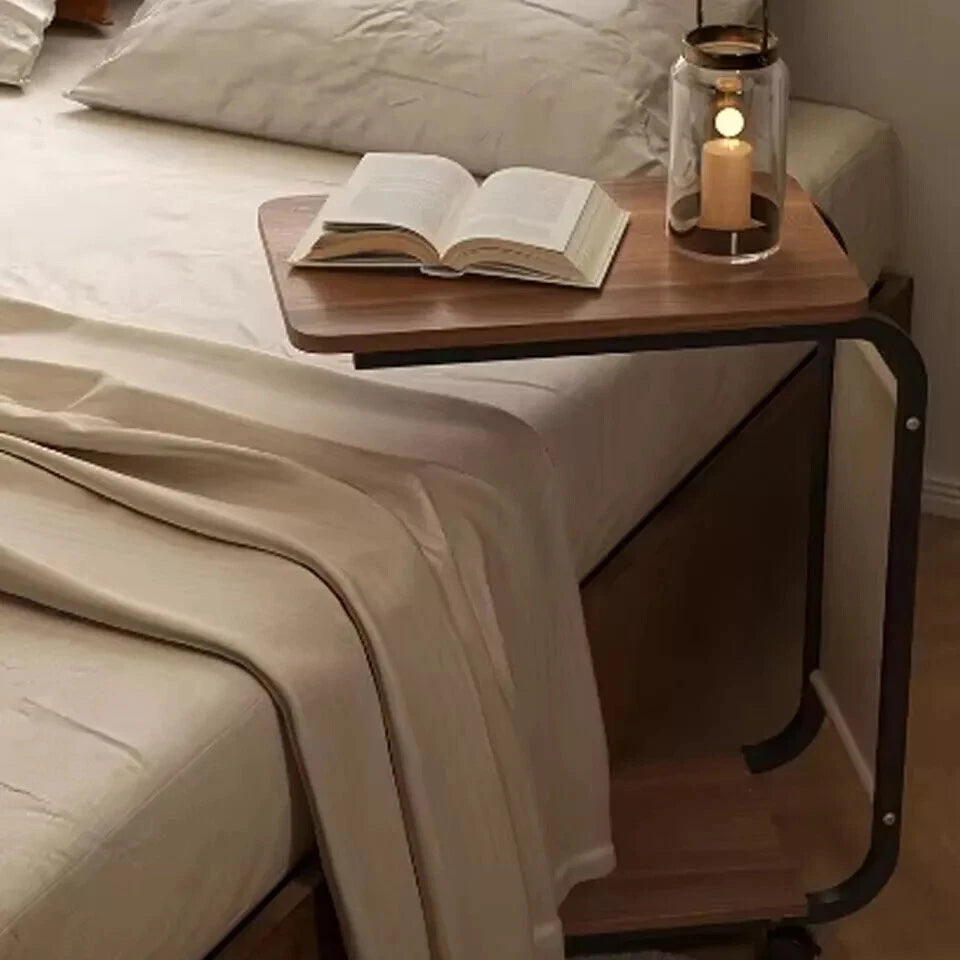 Side Table C Shaped for Sofa Coffee End Tables for Living Room Bedside Tables UK