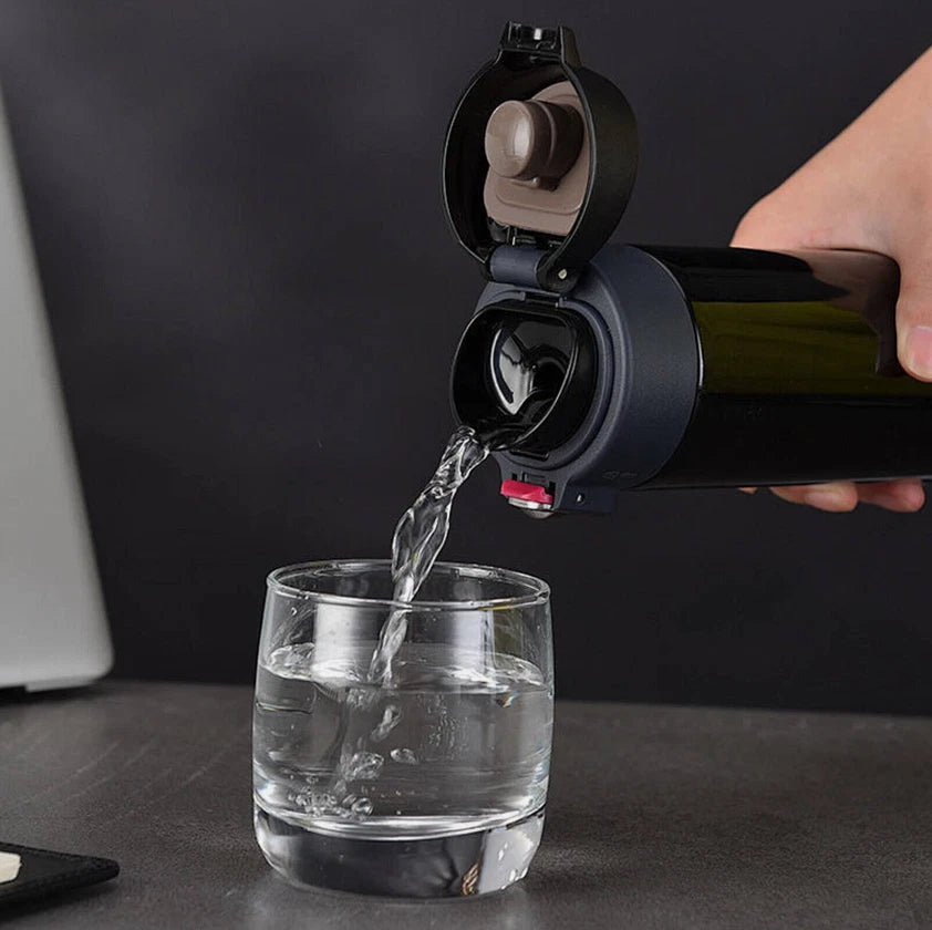 500ml Stainless Steel Vacuum Flask Coffee Cup Mug Drink Thermos  Camping  Travel