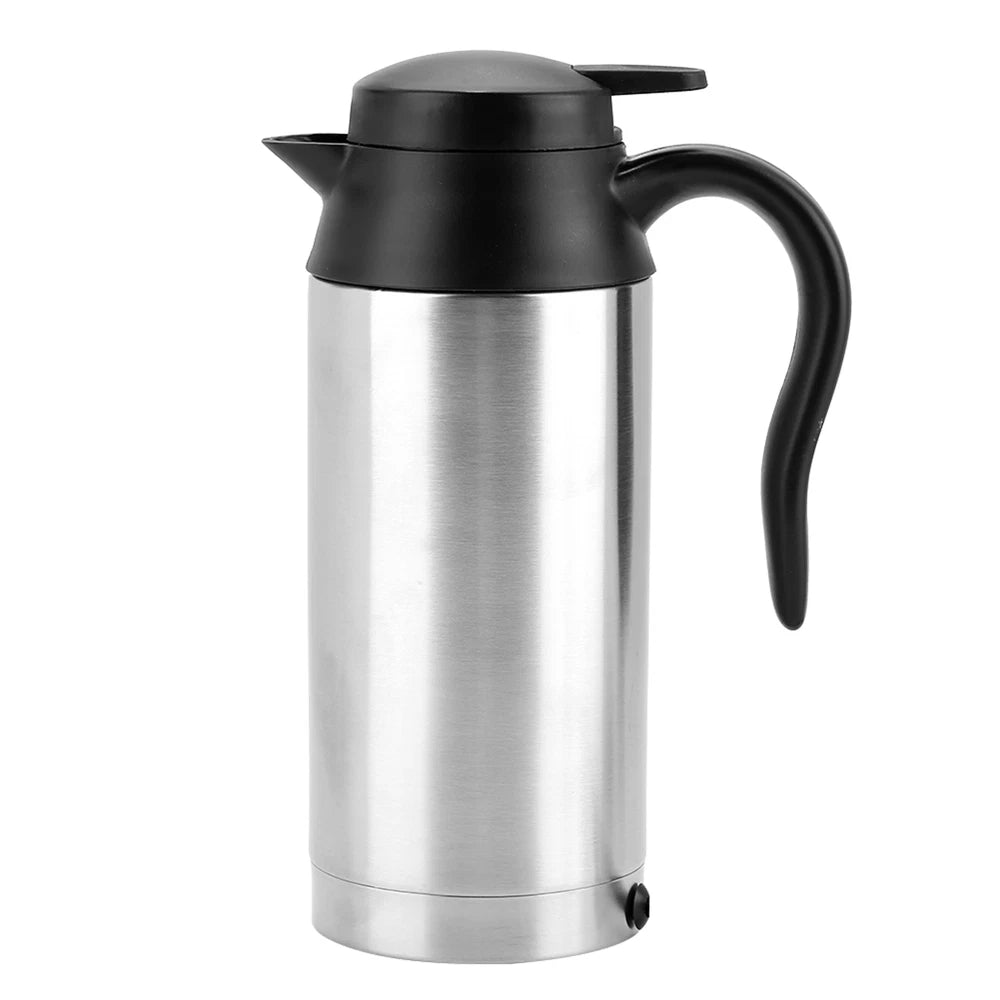 24V Electric Car Kettle Travel Camping Caravan Boiling Water Socket Tea Coffee