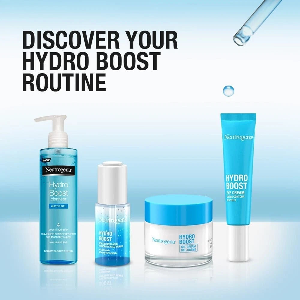 Neutrogena Hydro Boost GEL CREAM Facial Moisturiser For Dry Skin 50ml