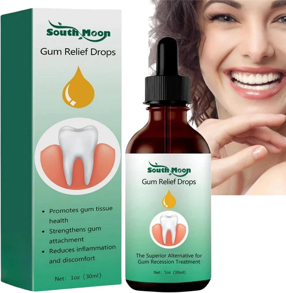 Gum Regrowth Drops,Gum Repair for Receding Gums,Gum Relief Drops,Receding New UK