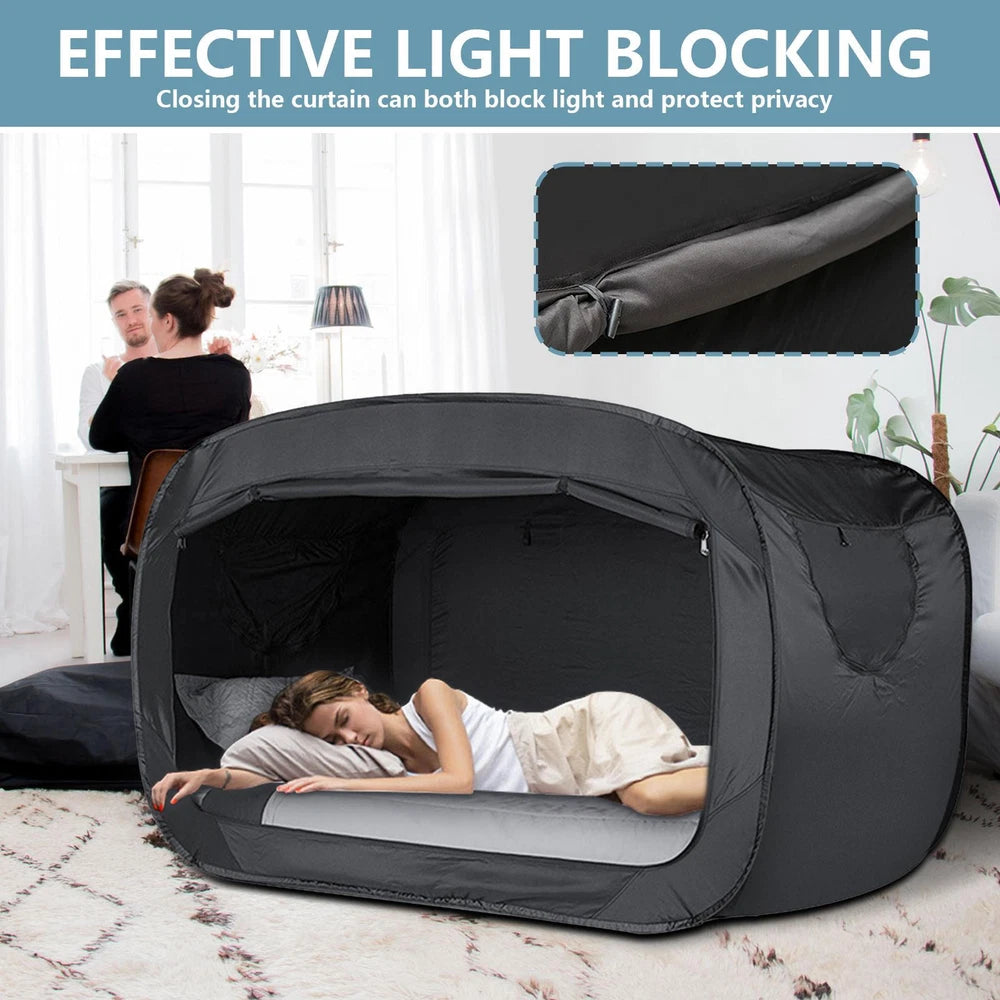 Folding Tent Camping Cot Bed Portable Compact Sleeping Carry Bag Indoor