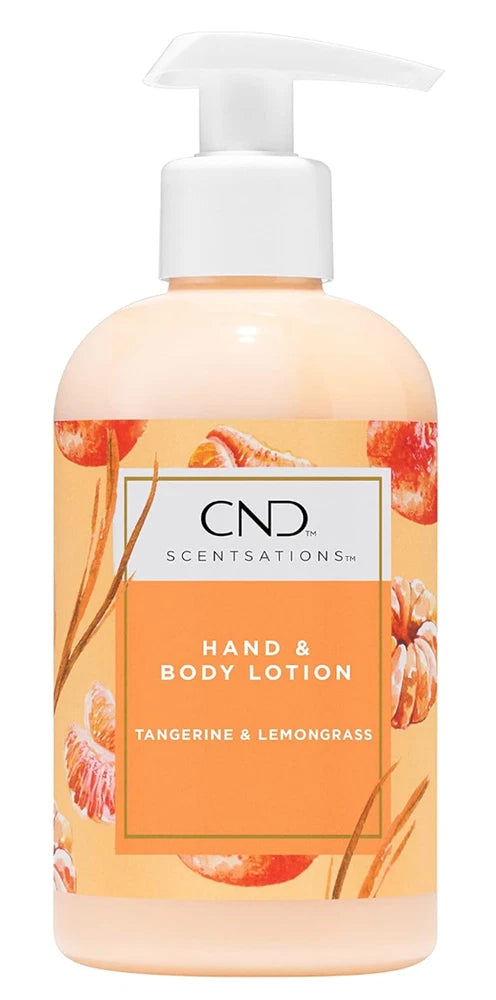 CND Scentsations TANGERINE & LEMONGRASS Hand & Body Lotion 245ML **SPECIAL**