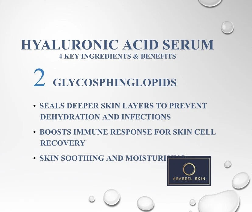 2x Hyaluronic Acid Serum - Skin Hydration, Nutrition, Repair & Anti-ageing 30ml