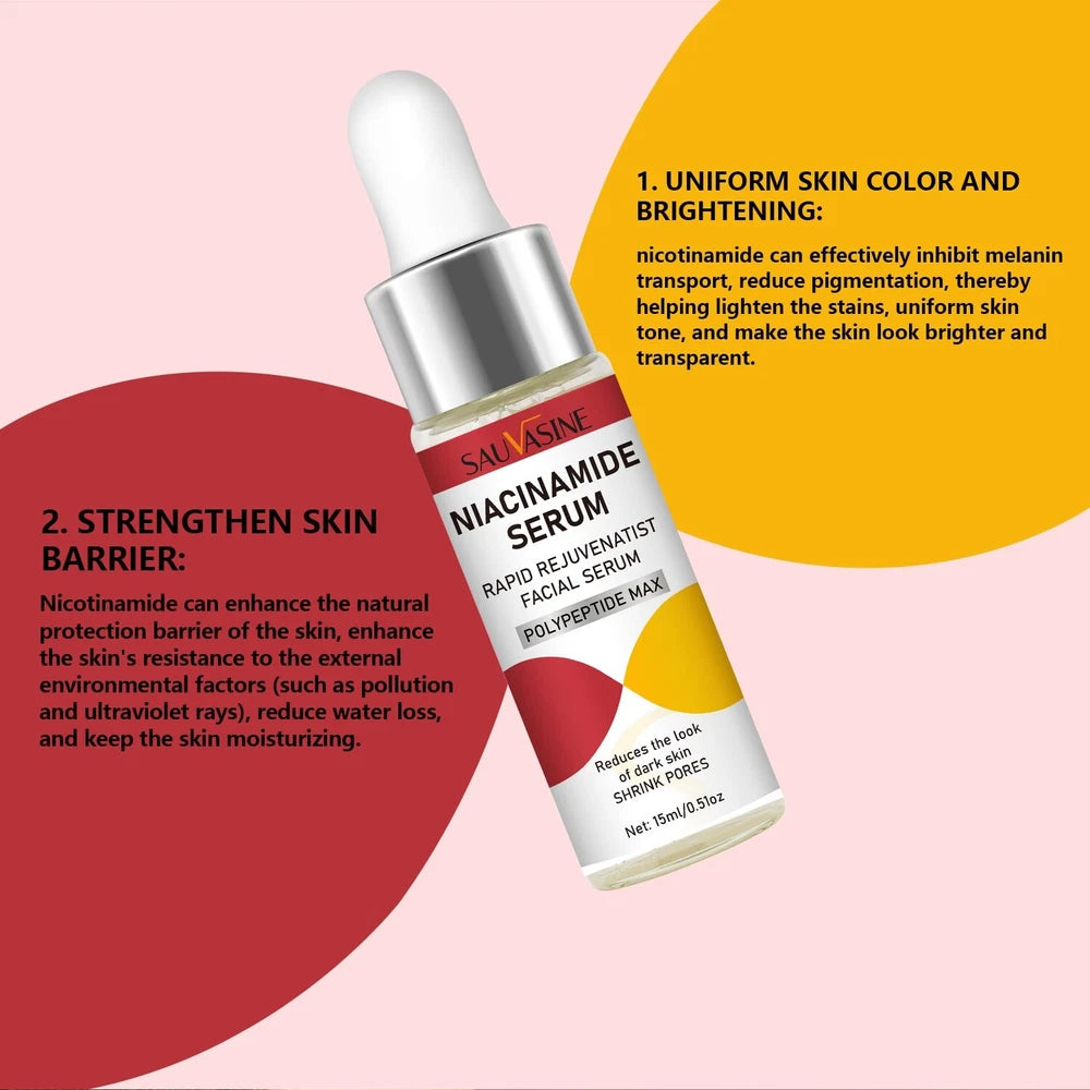 Brightening Serum Vitamin C + Niacinamide & Hydrating Hyaluronic Acid Anti Aging