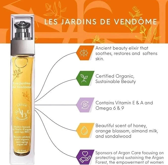 Argan Oil - 100% Pure, Organic & Cold Pressed - Hair Skin Body Argon Oil 50ml UK