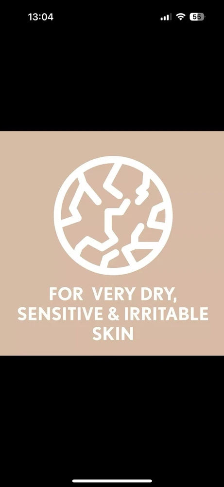 2x Aveeno Daily Moisturising Cream Body Lotion, 500ml, for Dry Sensitive Skin