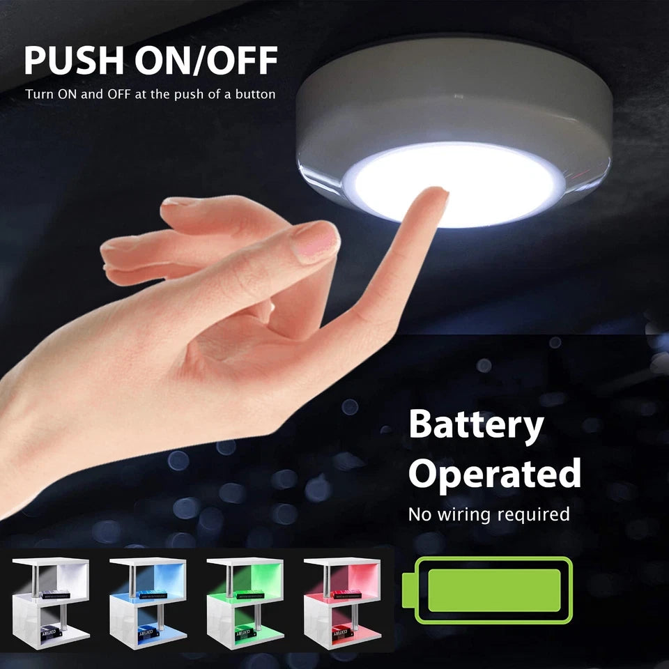 Small Side Table With Storage LED High Gloss Sofa End Coffee Table Living Room