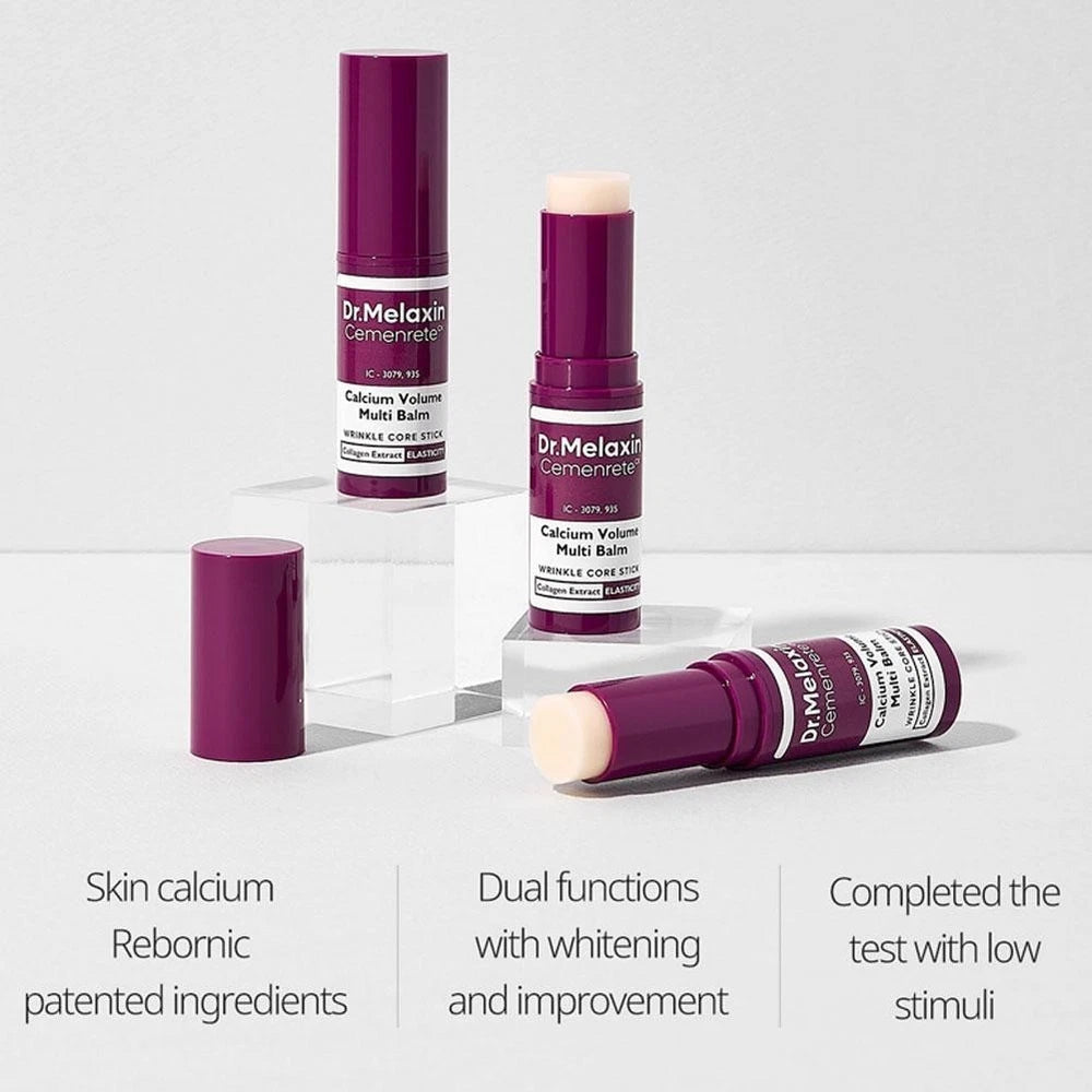 DR.MELAXIN CEMENRETE CALCIUM VOLUME MULTI BALM 9g UK~