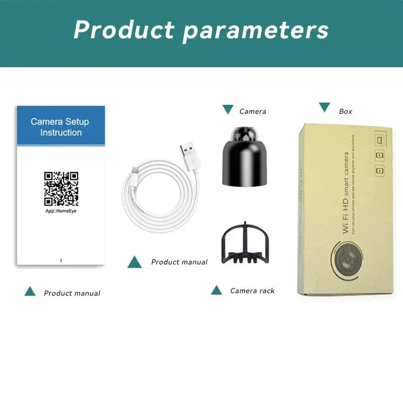 Mini 1080P HD Camera WiFi Wireless Home Security Camcorder Audio Video Recorder