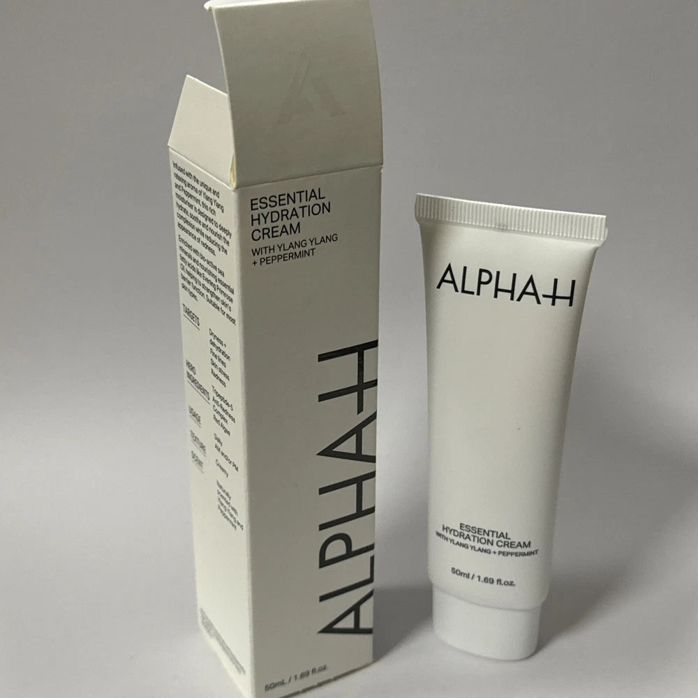 Alpha-H Essential Hydration Cream Ylang Ylang & Peppermint 50ml New