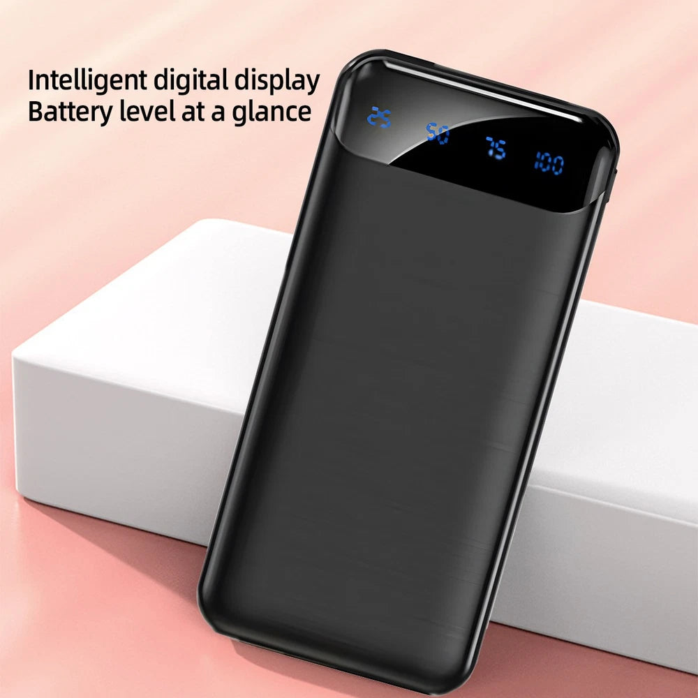 9000000mAh Power Bank Fast Charger Battery Pack Portable 4 USB for Mobile Phone.