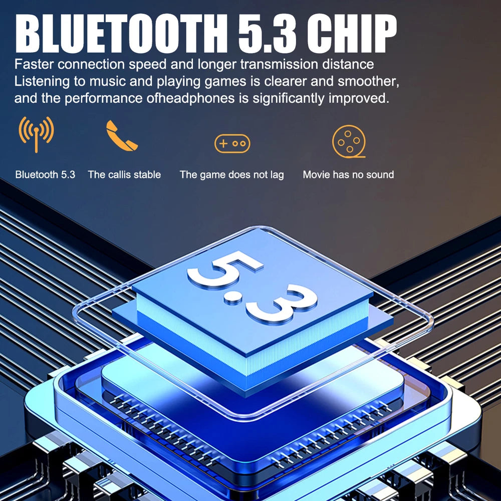 TWS Wireless Bluetooth Headphones Earphones Earbuds Ear-hook For iPhone Samsung