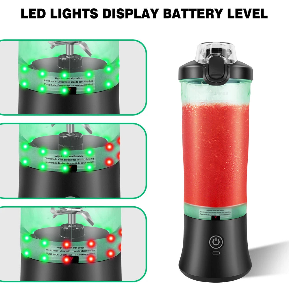 3 Mode Blender Smoothie Milkshake Maker Ice Crusher Mixer Coffee Grinder Fruit