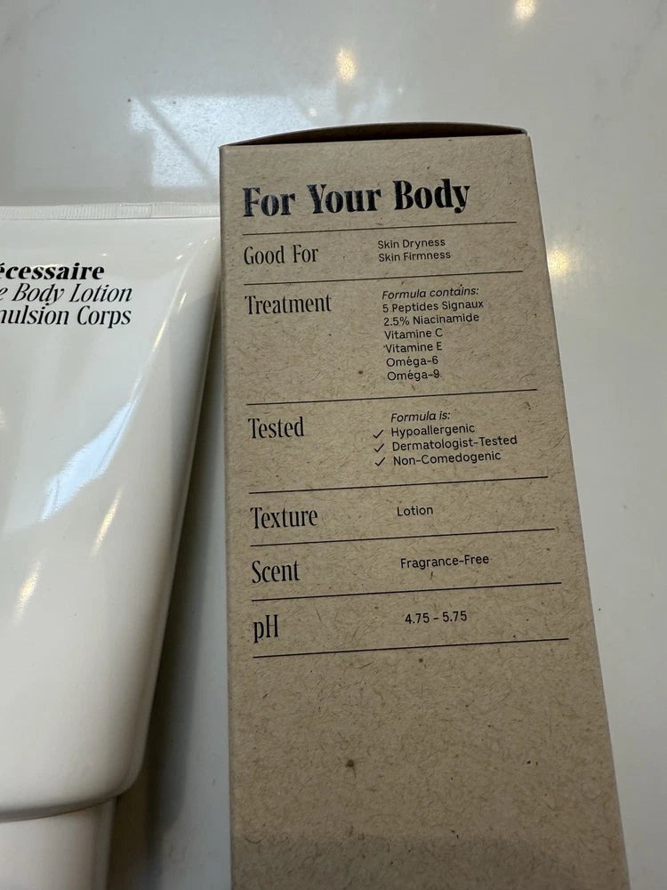 NECESSAIRE The Body Lotion - Fragrance Free 200ml - RRP £25 - Free Post