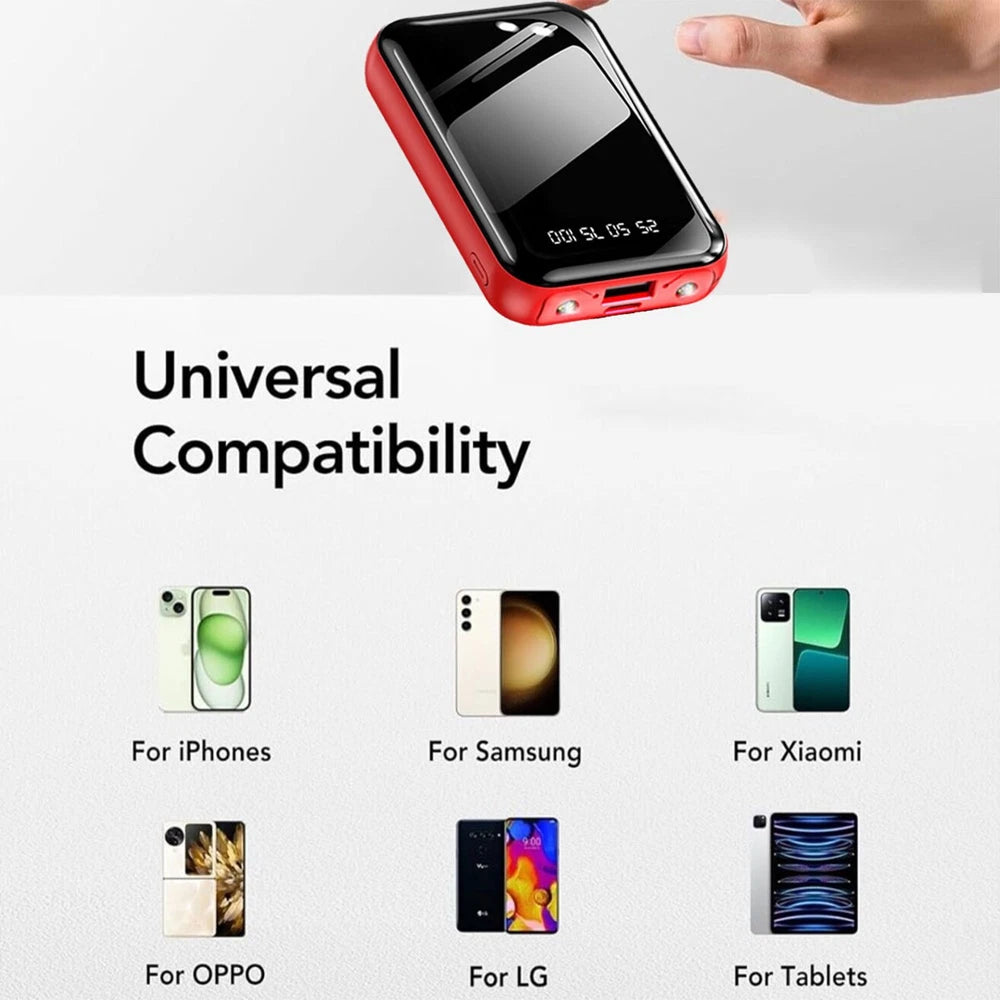 9000000mAh Power Bank Fast Charger Battery Pack Portable 4 USB for Mobile Phone.