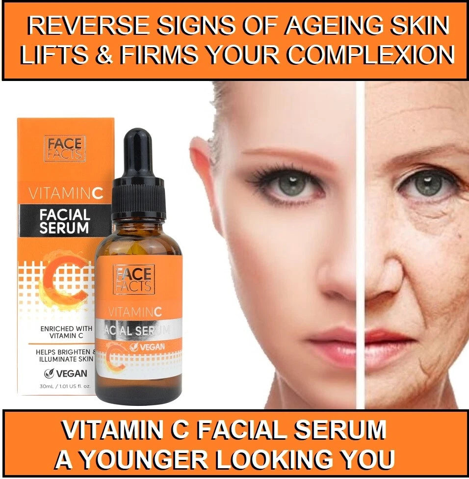 Best VITAMIN C SERUM cream gel Anti Ageing Skin Filler Treatment Reduce Wrinkles